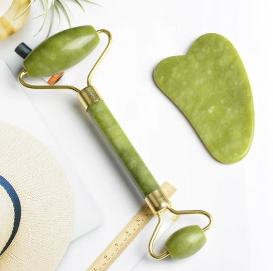 KIT RODILLO FACIAL JADE + GUASHA LIFTING