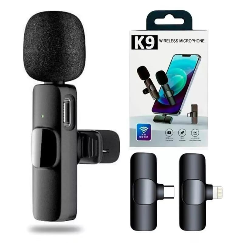 Microfono Portatil Inalambrico K9
