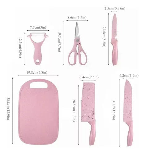 SET DE COCINA X7pcs A2503-398