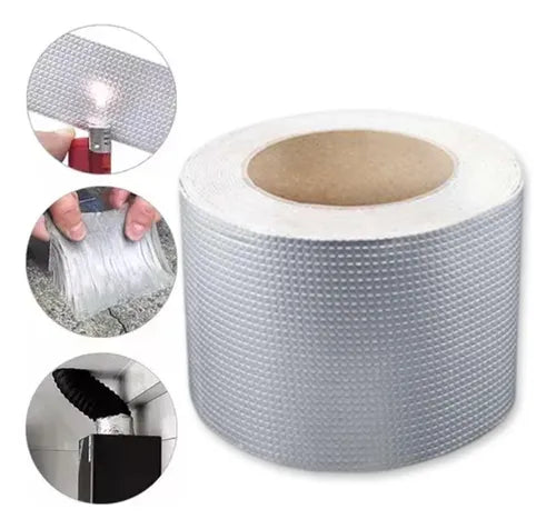 CINTA DE ALUMINIO DE BUTILO  5CM X 1M